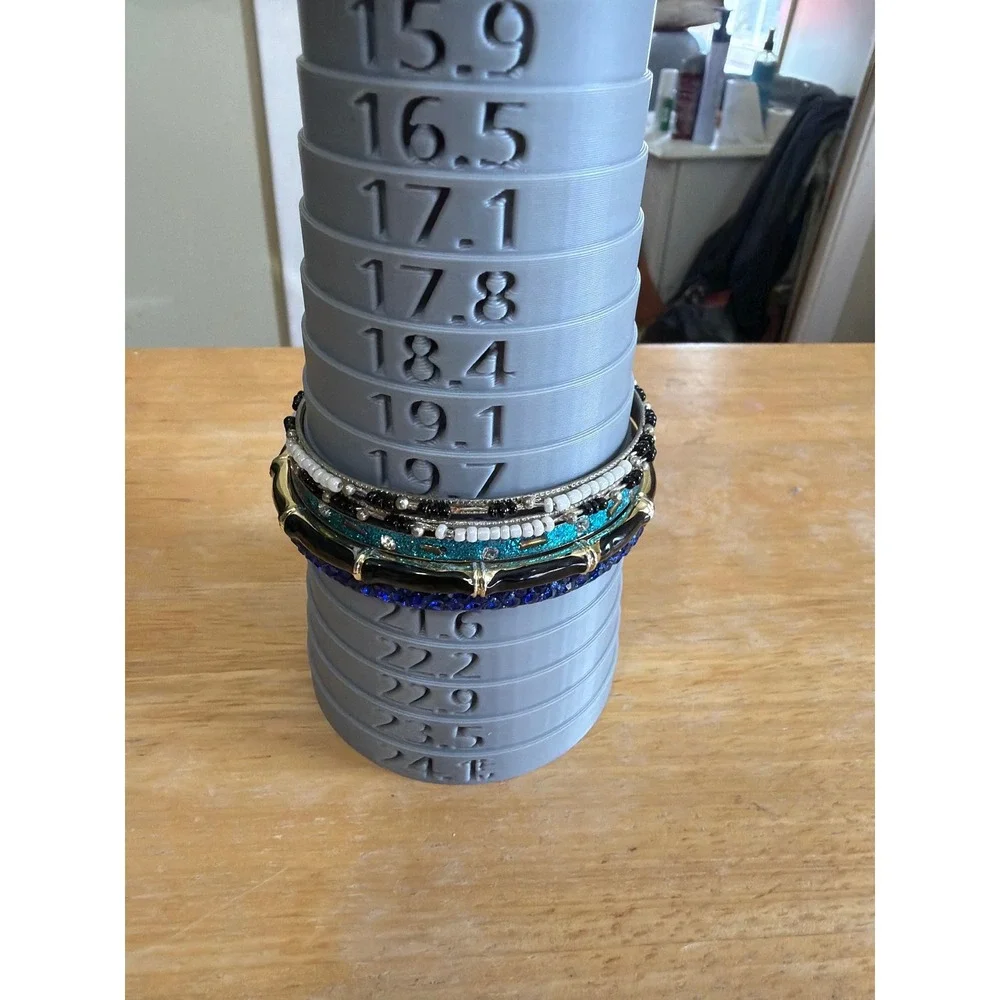 Set of 5 Bangle‎ Bracelets Boho Beaded Bangles y2k